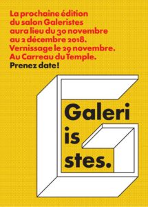 Salon Galeristes 2018